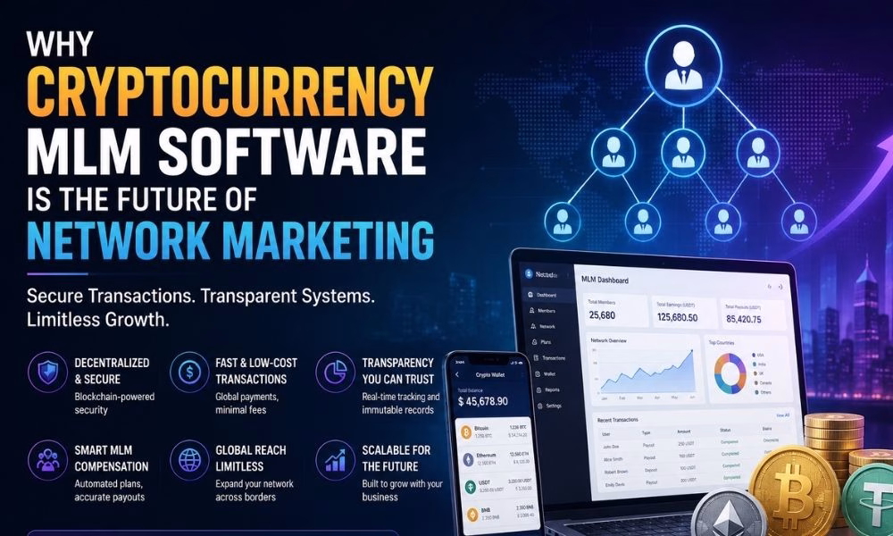 Why Cryptocurrency MLM Software Is the Future of Network Marketing